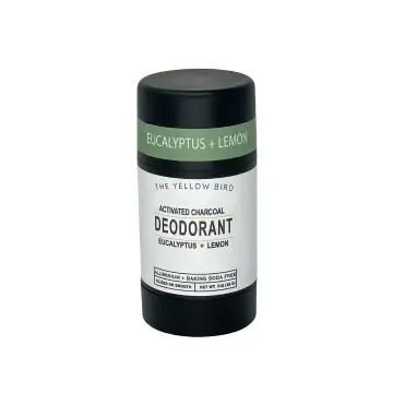 Activated Charcoal Deodorant, Fragrance: Eucalyptus Lemon