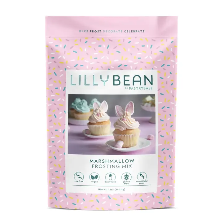Lillybean Frosting- Gluten &amp; Dairy Free, Flavor: Marshmallow