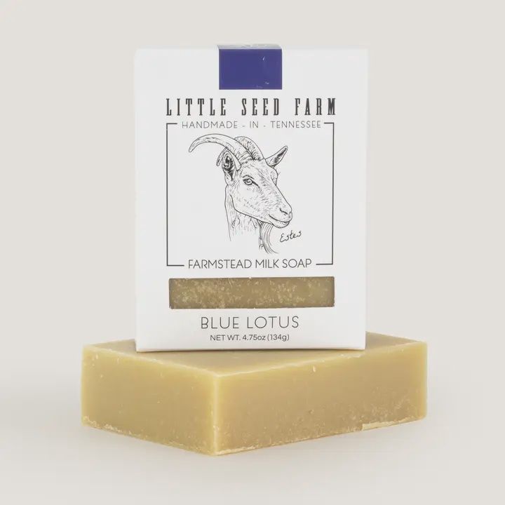 Goat Milk Soap Bar, Fragrance: Blue Lotus