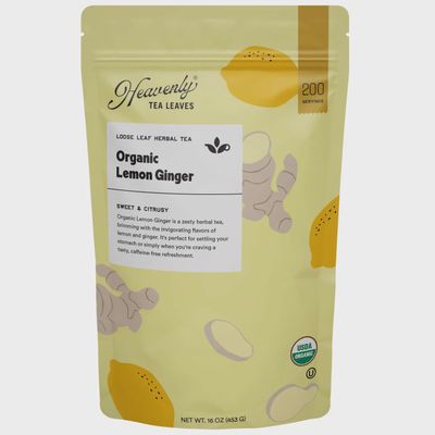 Organic Lemon Ginger Loose Leaf Tea (by the ounce)