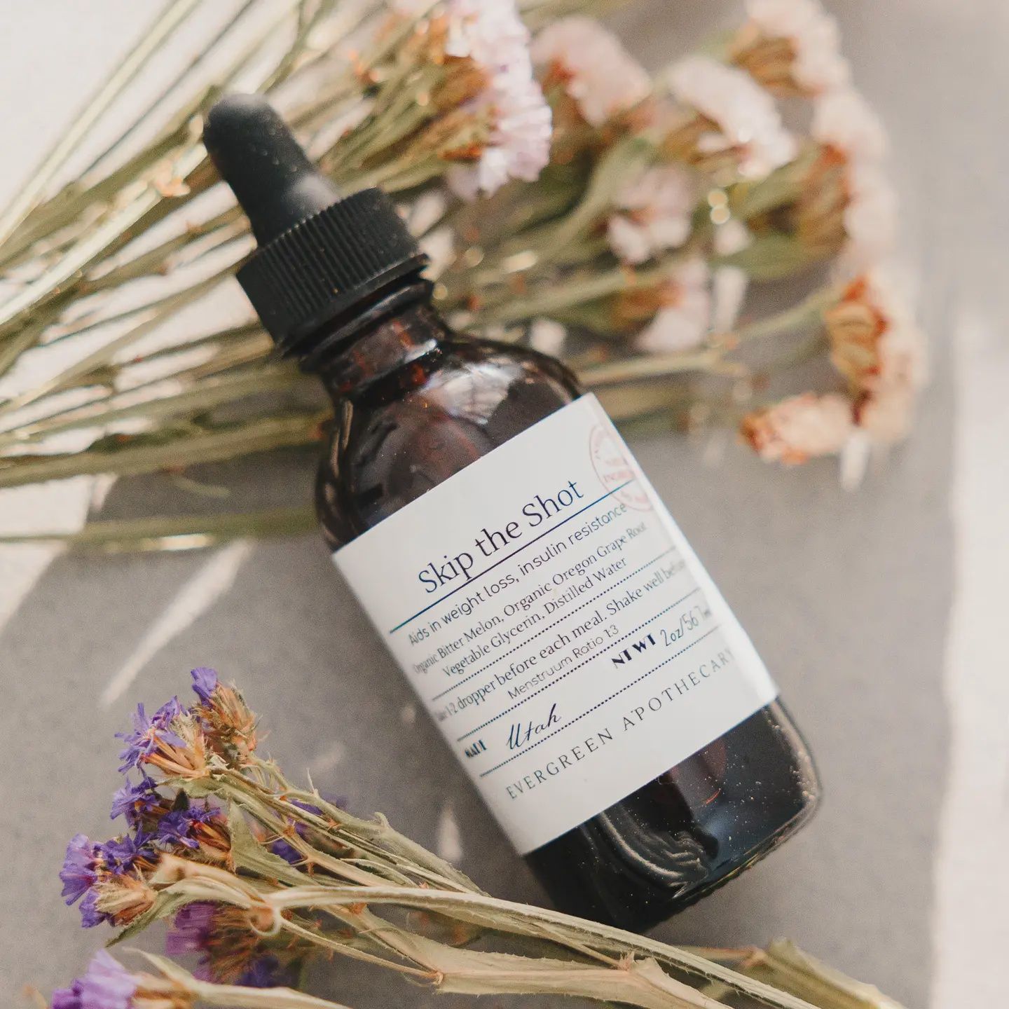 Skip the Shot Herbal (Aids in Weight Loss), Style: Tincture