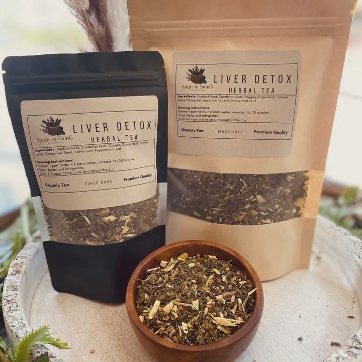 Liver Detox Tea, Size: 3 oz
