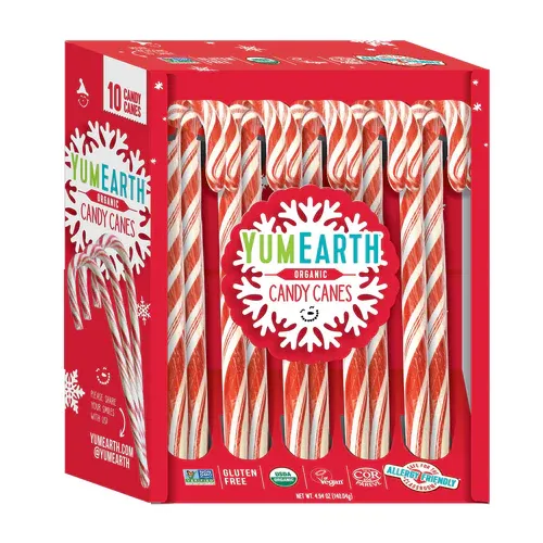 Organic Candy Canes (Dye-Free)