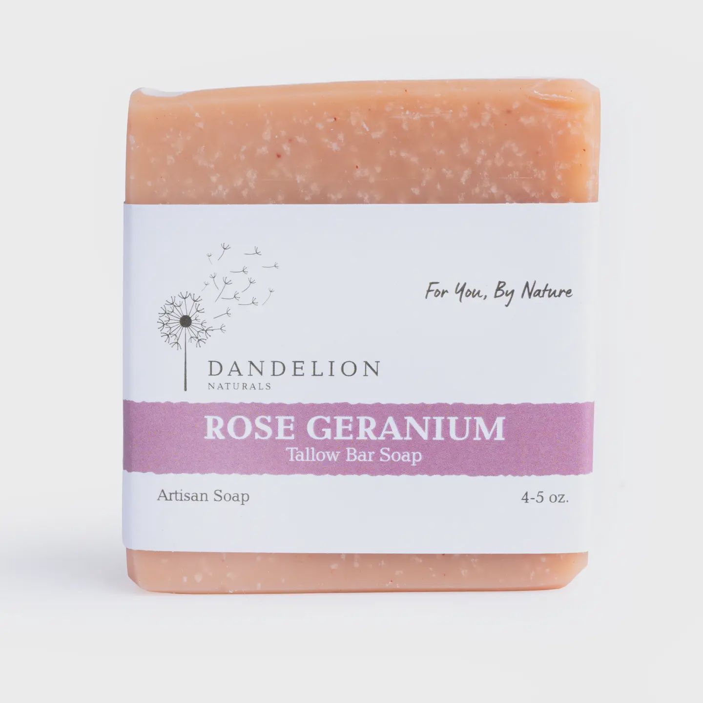 Rose Geranium Tallow Soap Bar