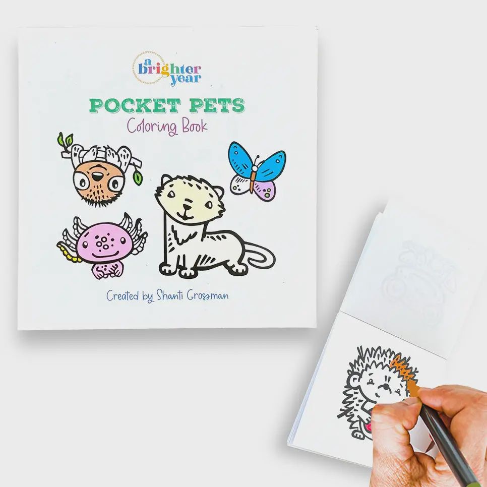 Mini Coloring Book- Pocket Pets