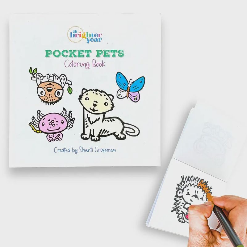 Mini Coloring Book- Pocket Pets