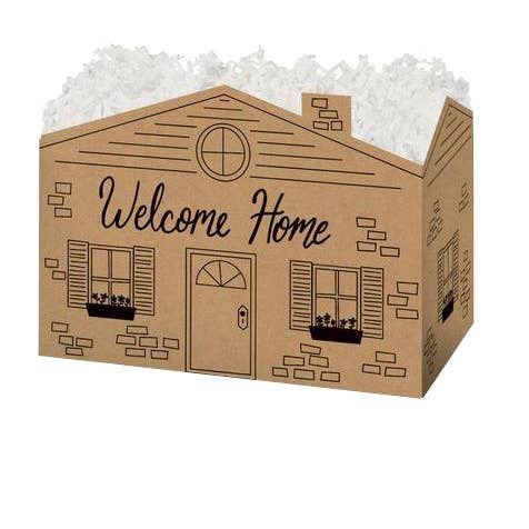 Welcome Home Basket Box - Small  6 3/4" x 4" x 5"