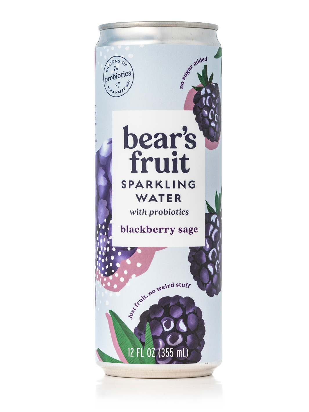 Blackberry Sage Probiotic Sparkling Water