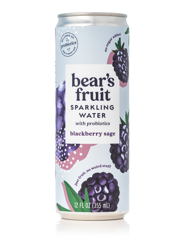 Blackberry Sage Probiotic Sparkling Water