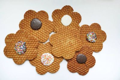 Flower-Shaped Stroopwafels