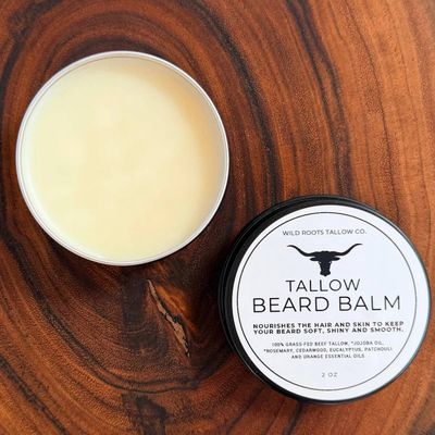 Tallow Beard Balm for Conditioning &amp; Growth