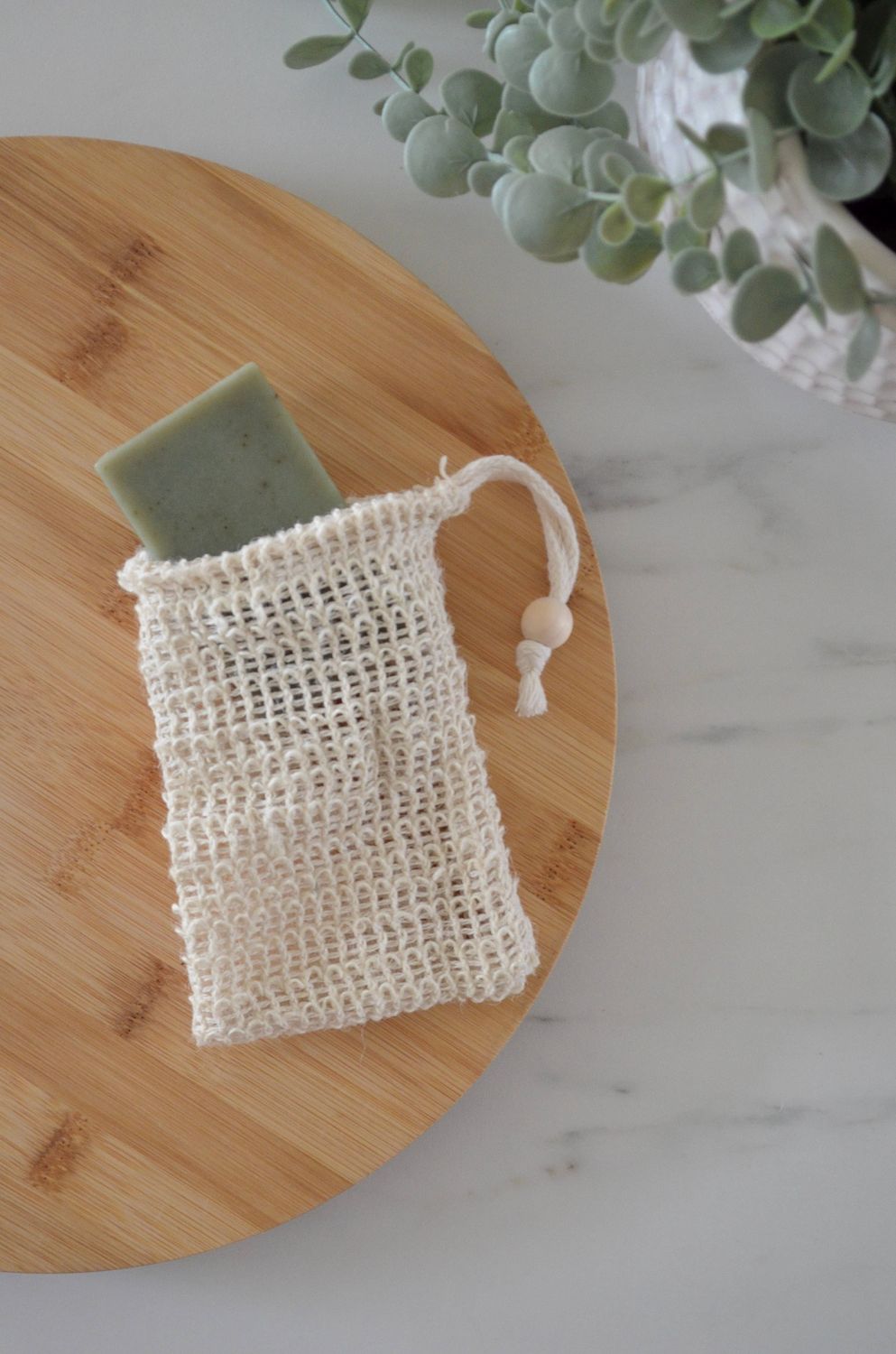 Natural Sisal Soap Saver Pouch | Eco Friendly