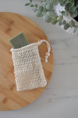 Natural Sisal Soap Saver Pouch | Eco Friendly