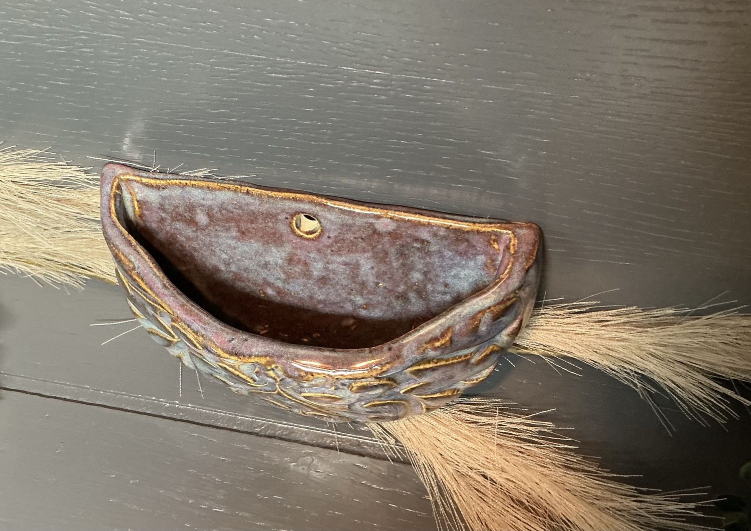 Boho Hanging Pouch- Pottery