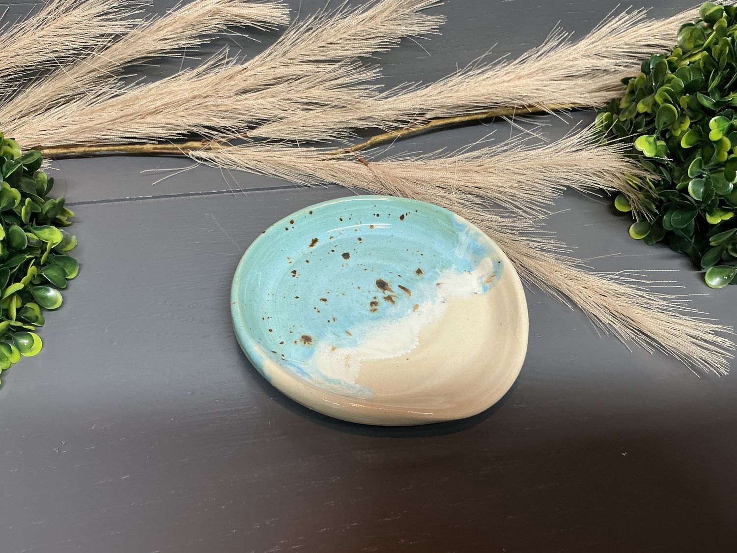 Spoon Rest Ocean - Pottery