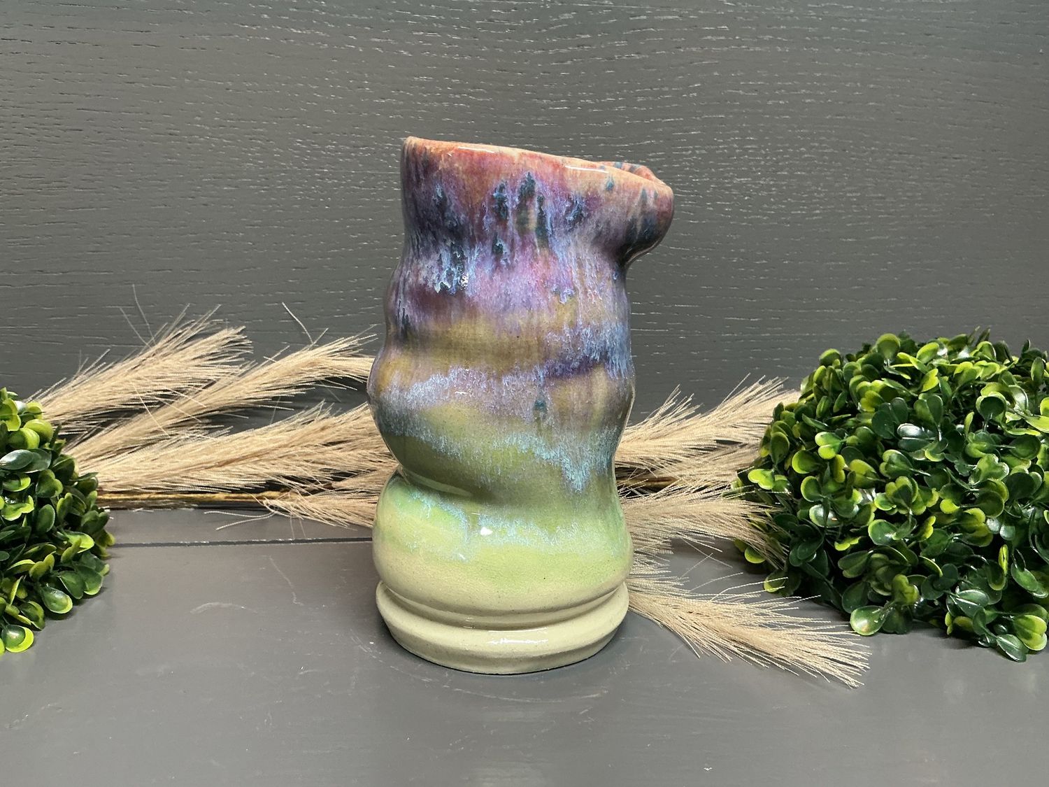 Slumped Vase tall - Pottery