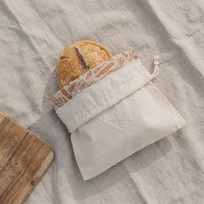 Bees Wrap Reusable Beeswax Lined Artisan Bread Bag