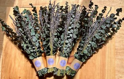 Dried Lavender and Eucalyptus Bouquets