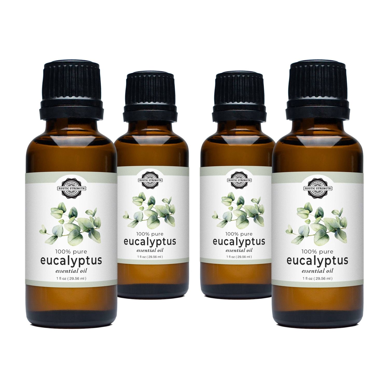 Eucalyptus Essential Oil, Size: 1 oz Retail Glass Vials