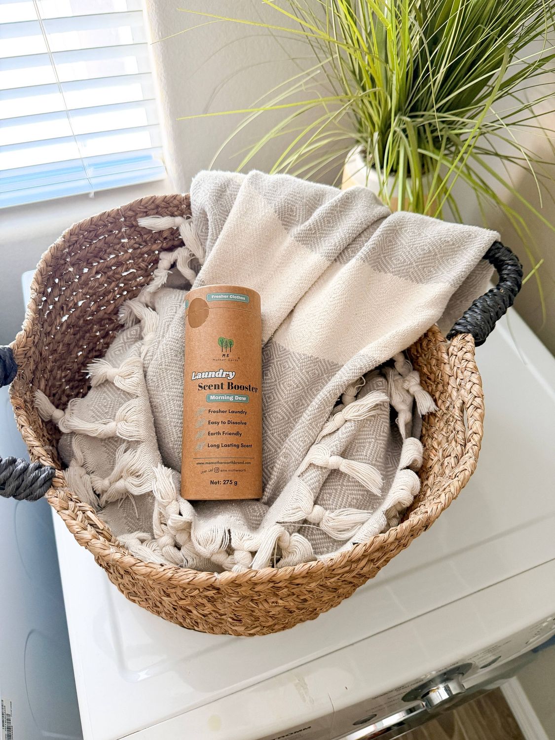 Plastic-Free Laundry Scent Boosters: 275 Grams, Scent: Morning Dew