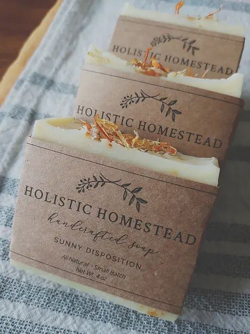Sunny Disposition Herbal Soap