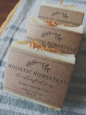 Sunny Disposition Herbal Soap
