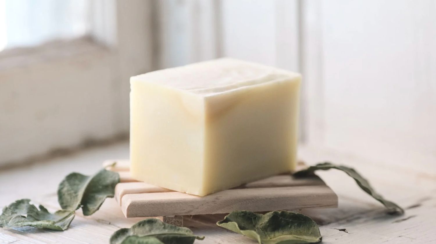 Thai Lime Eucalyptus Organic Solid Dish Soap