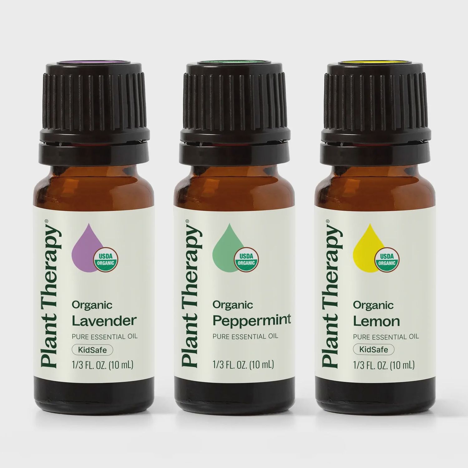 Top 3 Organic Essential Oil Singles Set