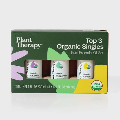 Top 3 Organic Essential Oil Singles Set