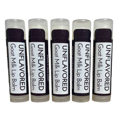 Unflavored Goat Milk Lip Balm