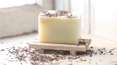 Lavender Lemongrass Organic Solid Dish Soap