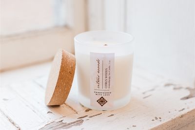 Citrus Woods Aromatherapy Candle, 7 oz.