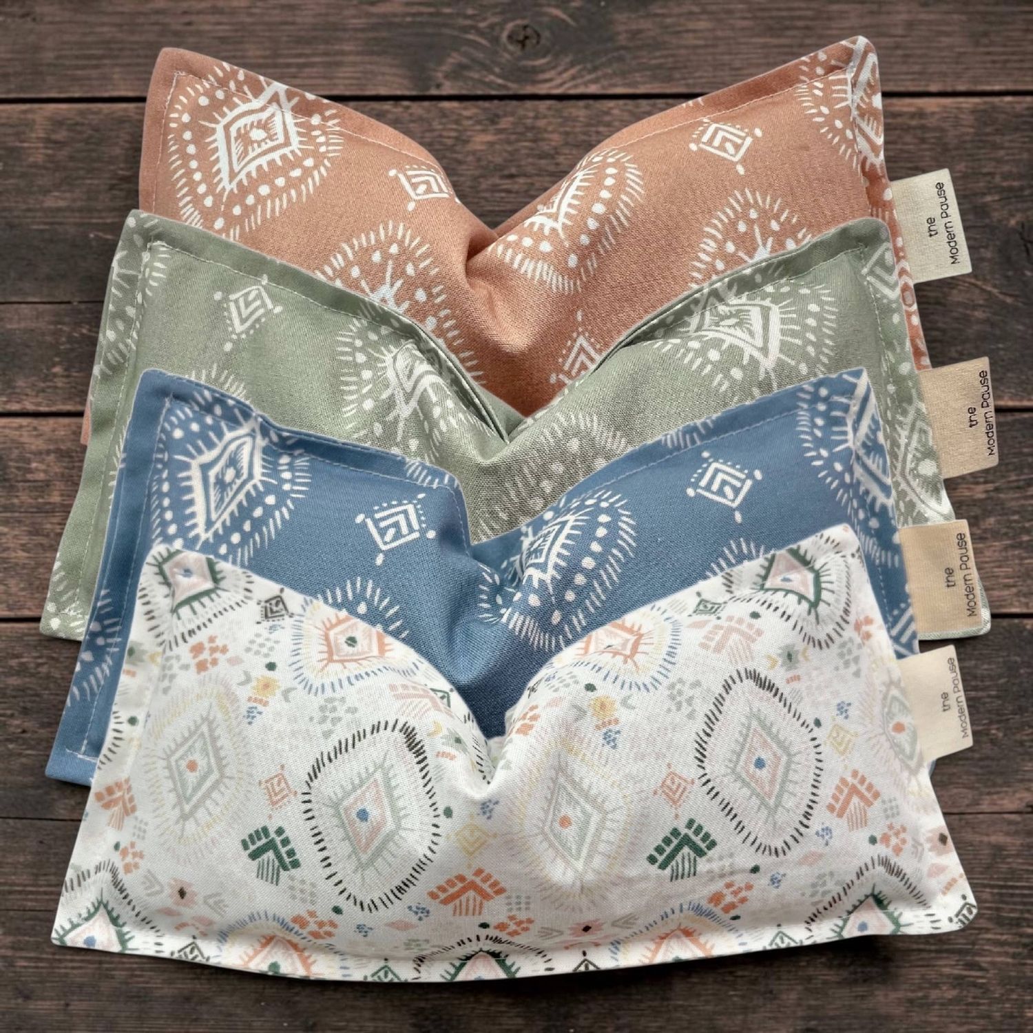 Eye Pillows in Boho Collection, Colors: White