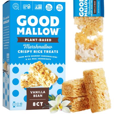 Vegan Rice Crispy Treats Individually Wrapped Box of 8