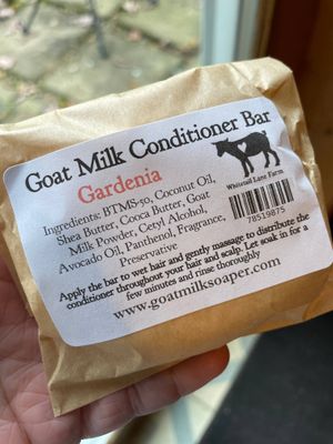 Goat Milk Solid Conditioner Bar