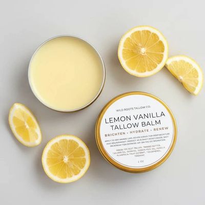 Lemon + Vanilla Tallow Hand + Body Balm Protective Skin Balm