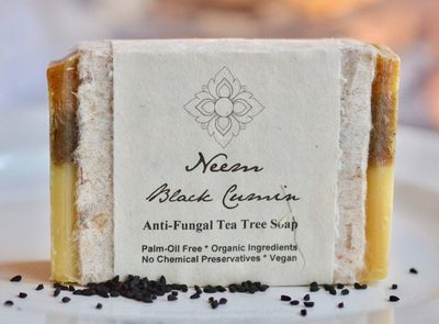 Neem Black Cumin Tea Tree Anti-Fungal  Organic Soap