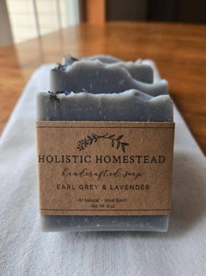 Earl Grey &amp; Lavender Herbal Soap