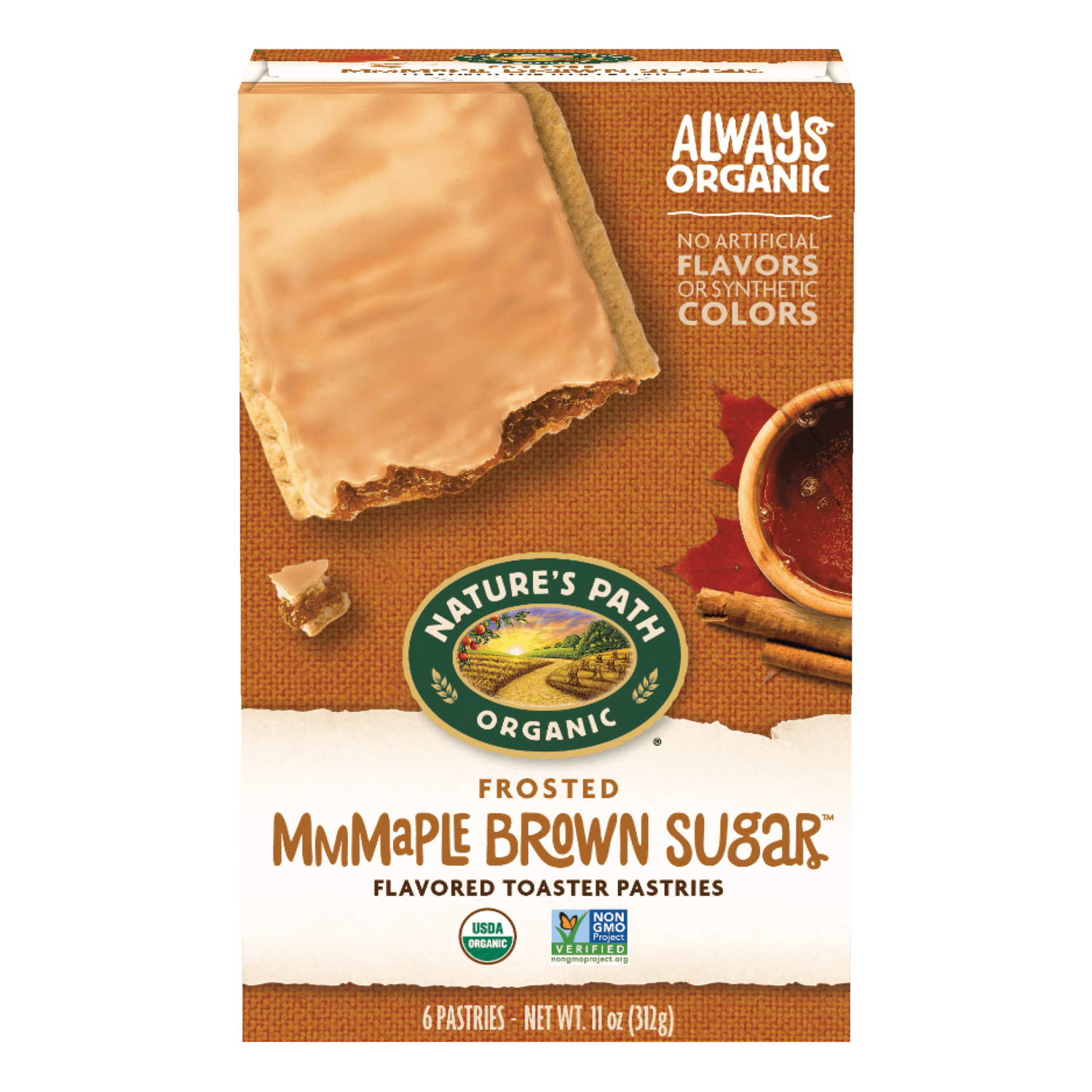 Nature's Path Organic Frosted Mmmaple Brown Sugar Toaster Pastries
