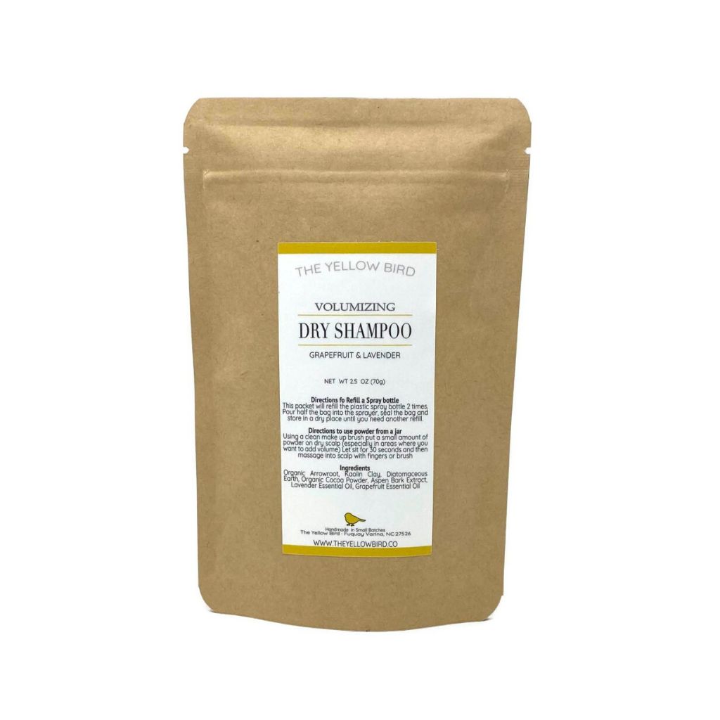 Grapefruit Lavender Dry Shampoo Refill Packet, Size: Refill Bag 2.8oz