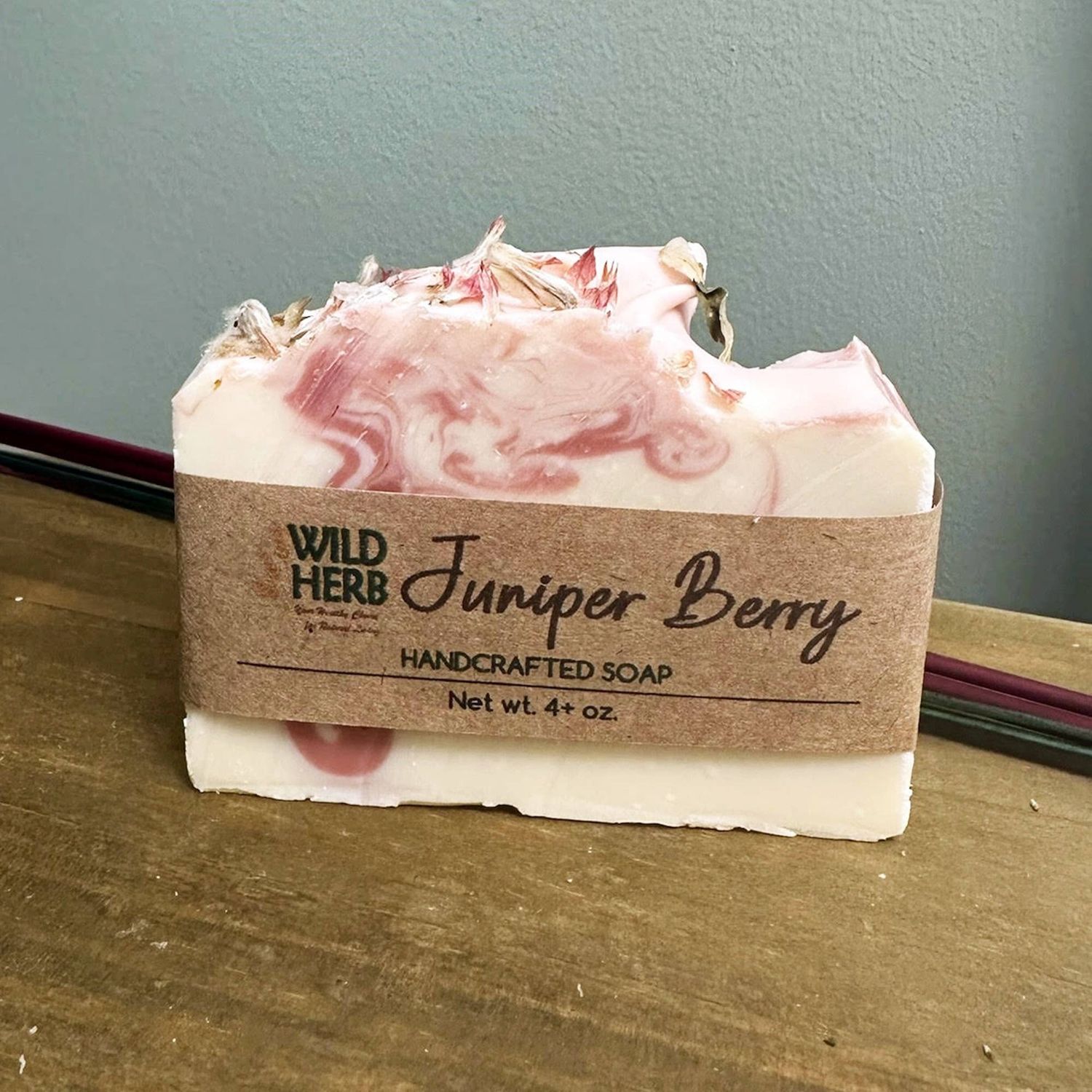 Juniper Berry Natural Soap Lavender Rosemary Essential Oils