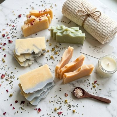 Natural Soap Guest Size Bars