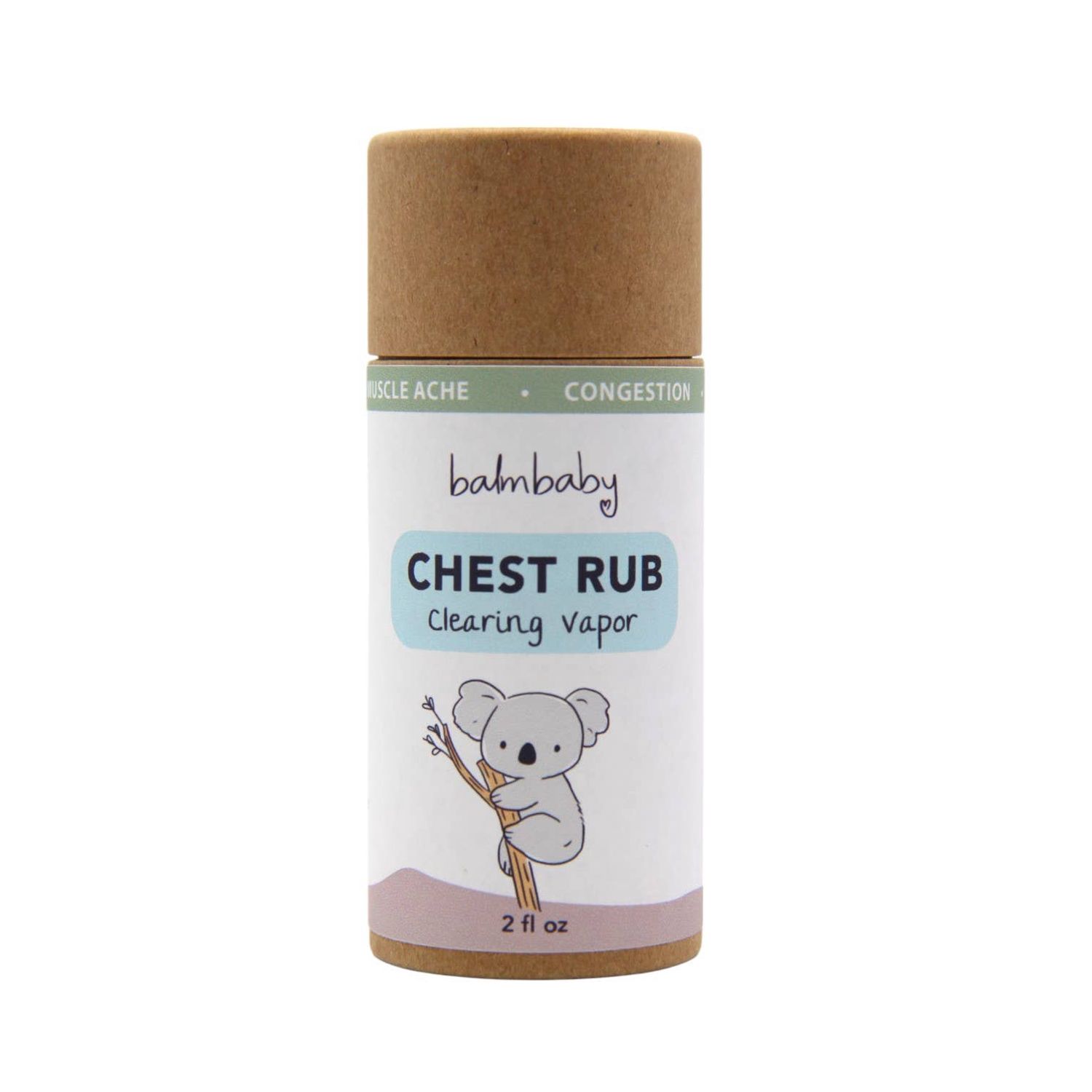 Balm Baby - Natural Chest Vapor Rub - Eco Stick