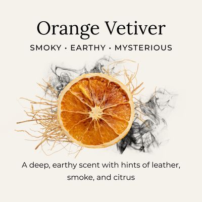Orange Vetiver Deodorant Cream - Summer Seasonal