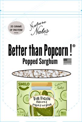 Popped Sorghum Dill Pickle