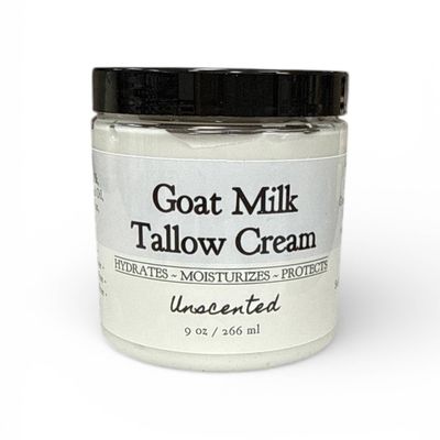 Goat Milk Tallow Cream - Unscented