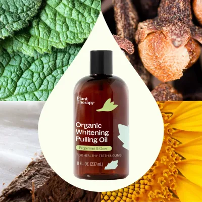 Organic Whitening Pulling Oil 8 oz
