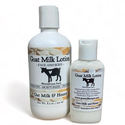 Goat Milk Lotion - Oats Milk and Honey