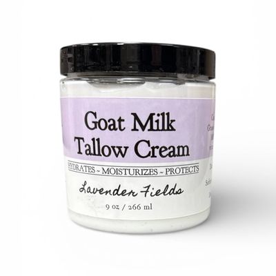 Goat Milk Tallow Cream - Lavender Fields