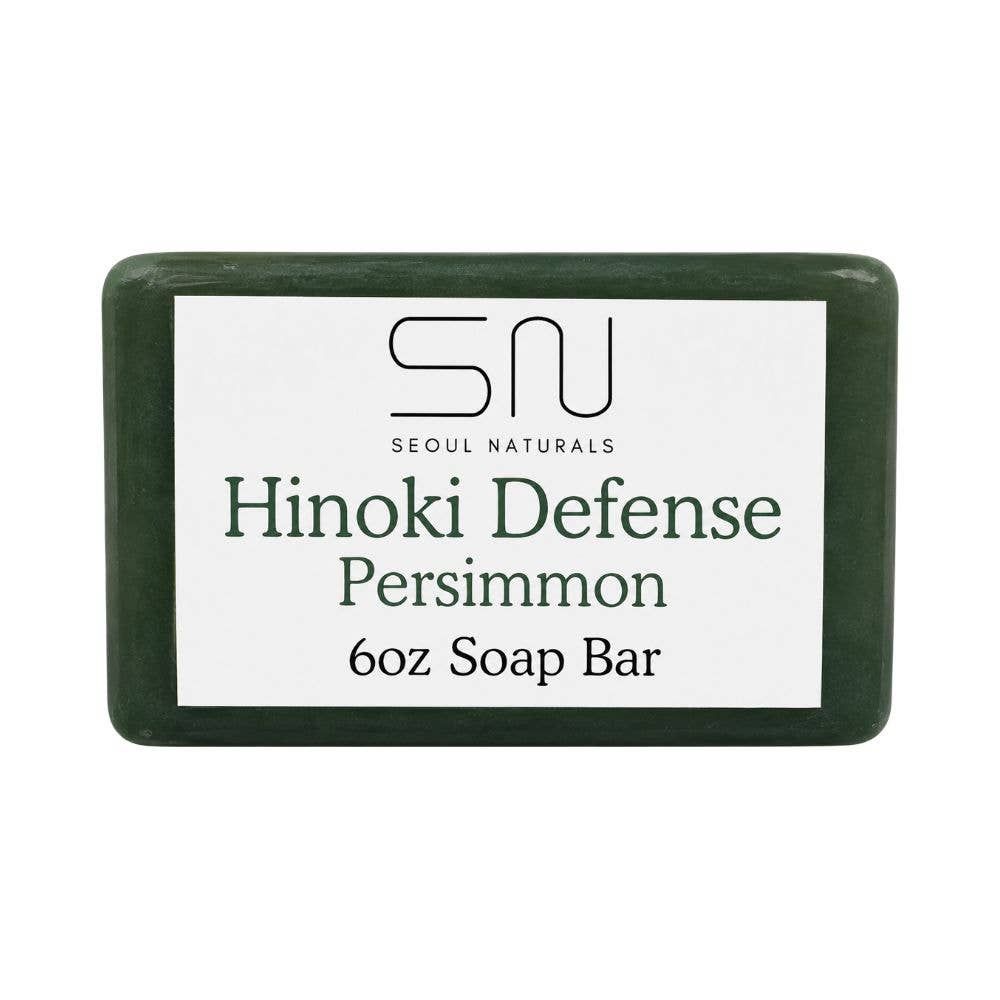 Seoul Naturals Hinoki Defense Persimmon Bar Soap, 6oz